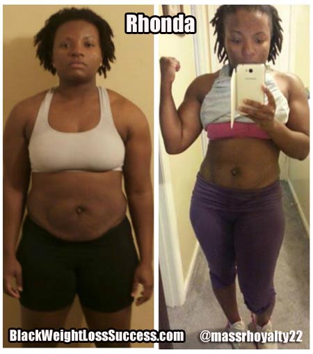 Rhonda weight loss photos