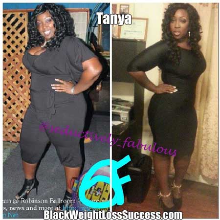Tanya before and after