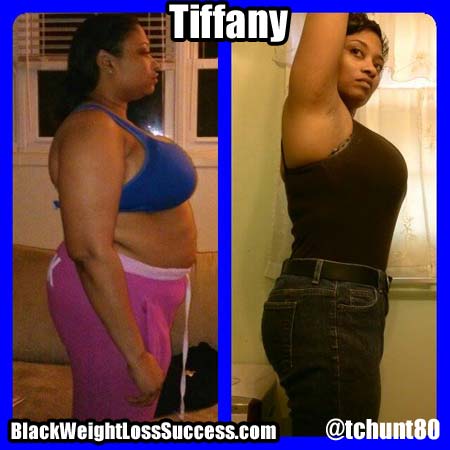 Tiffany before and after