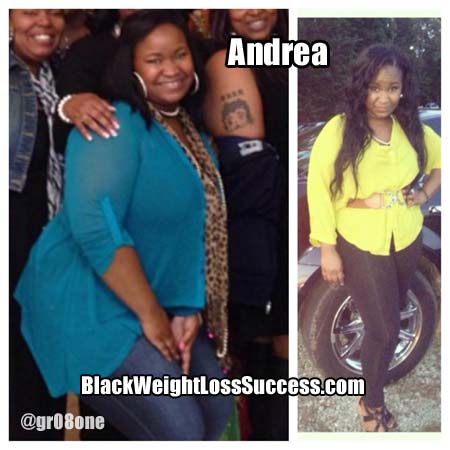 Andrea weight loss success story