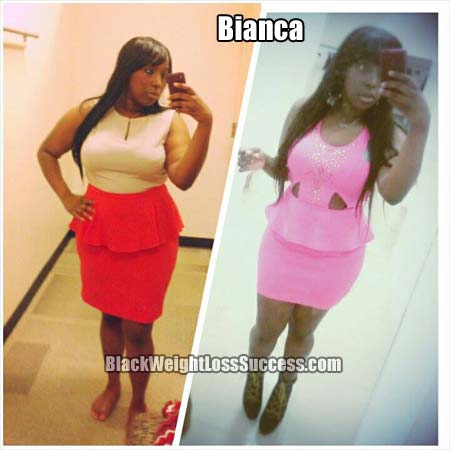 Bianca weight loss photos