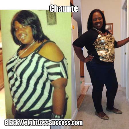 Chaunte weight loss