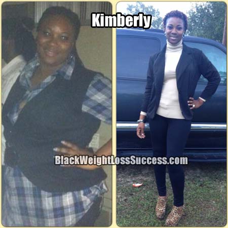 Kimberly before and after