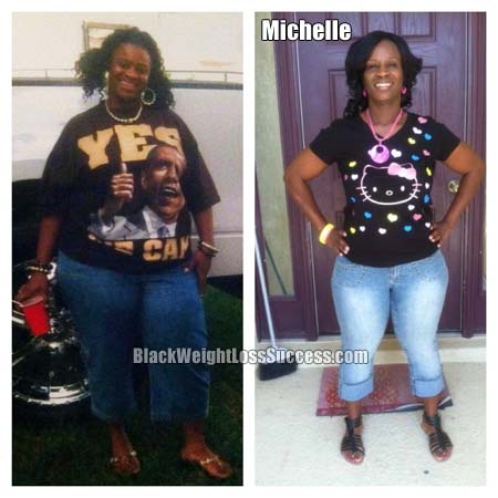 Michelle before and after photos