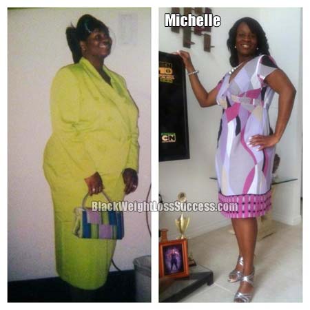 Michelle lost weight