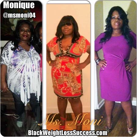 Monique weight loss story