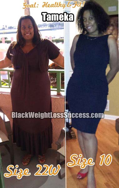 Tameka weight loss story