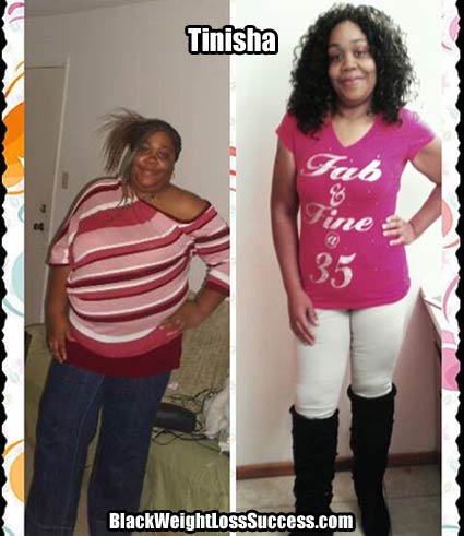 LaKita lost 69 pounds | Black Weight Loss Success