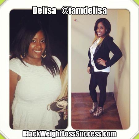 Delisa before and after