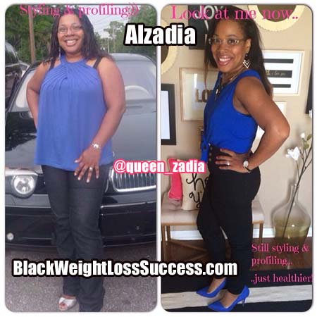 Alzadia weight loss story