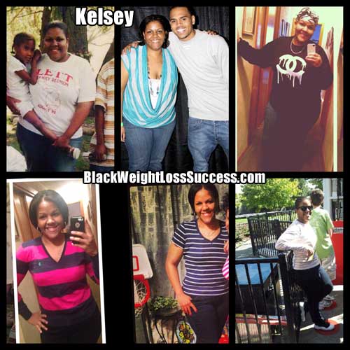Kelsey before and after weight loss