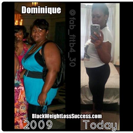 dominique weight loss