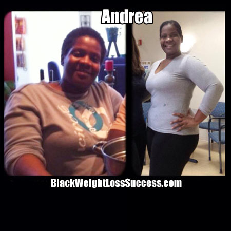 Andrea's weight loss story