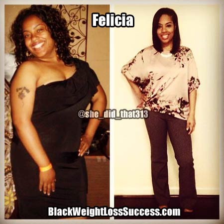 Felicia weight loss story