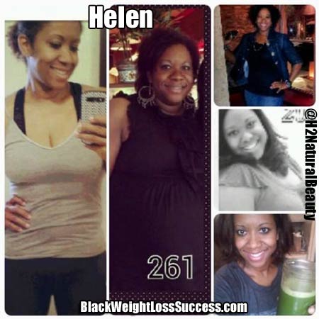 Helen before and after