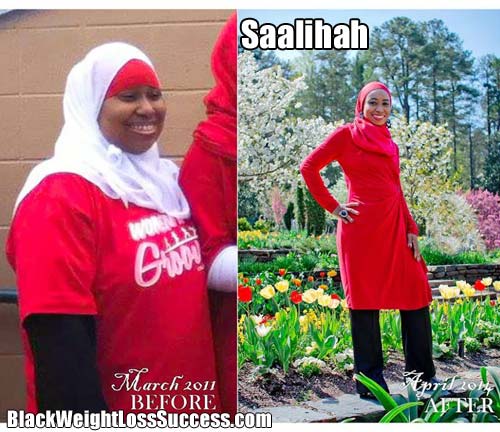 Saalihah weight loss story