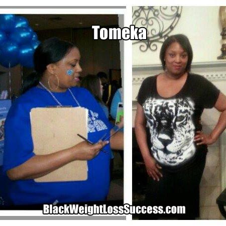 Tomeka weight loss