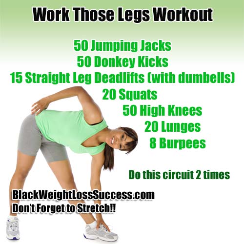 work those legs workout