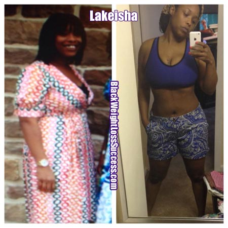 Lakiesha before and after photos