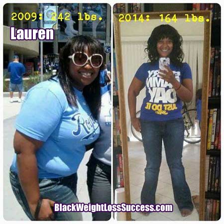 Lauren weight loss story