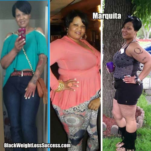 Marquita before and after