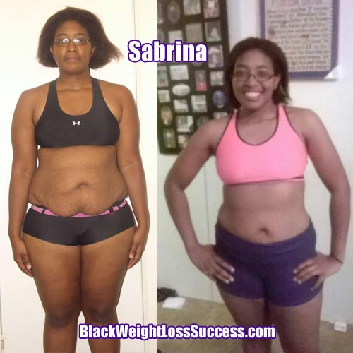 Sabrina before and after