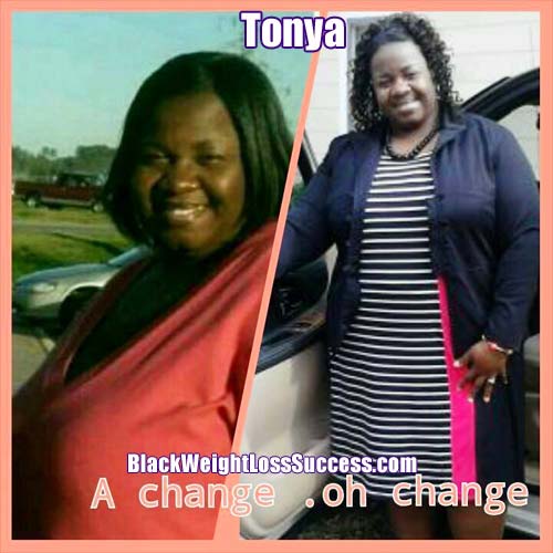 Tonya before and after
