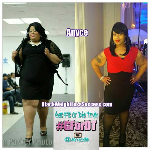 anyce lost 176 pounds