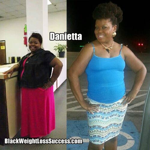 Danietta before and after