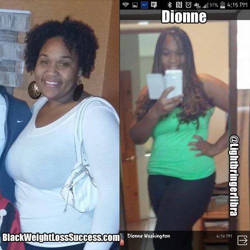Dionne weight loss story