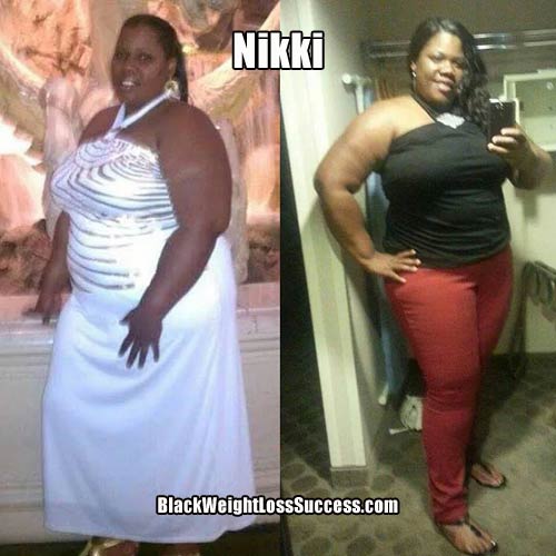 Nikki before and after