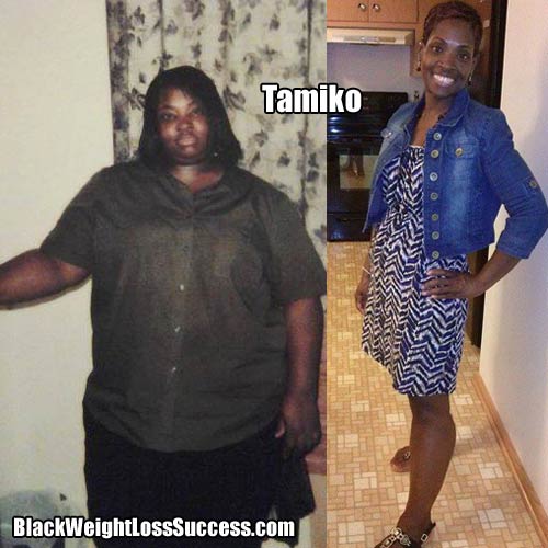 Tamiko before and after