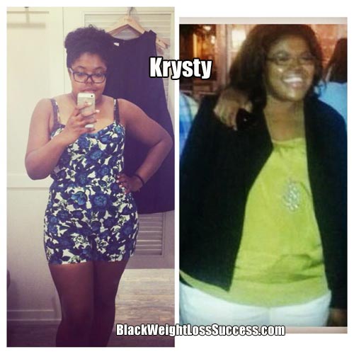 krysty before and after