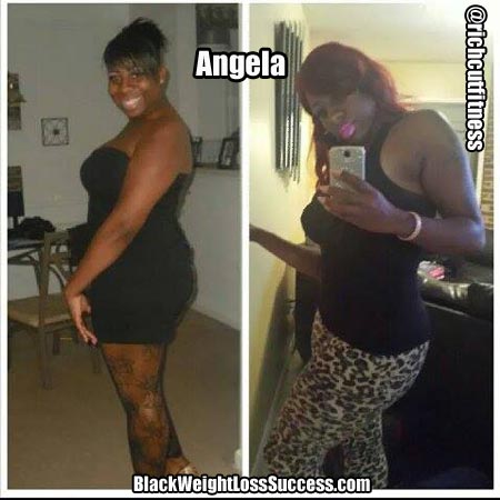 Angela before and after pictures