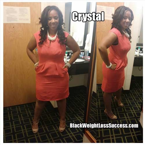 Crystal after weight loss