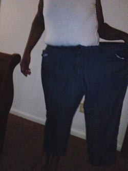 Dee weight loss old pants