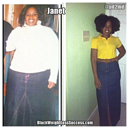 Janet before and after photos