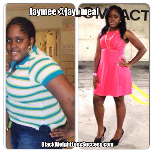 Jaymee before and after
