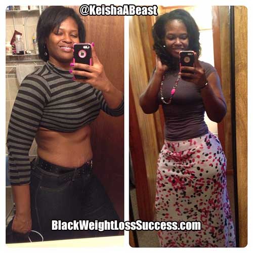 Keisha weight loss story