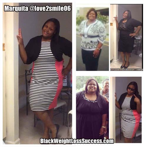 Marquita before and after photos
