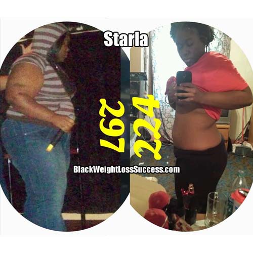 starla weight loss photos