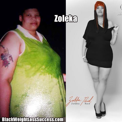 zoleka weight loss story