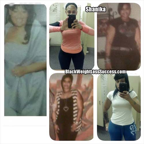Shanika before and after