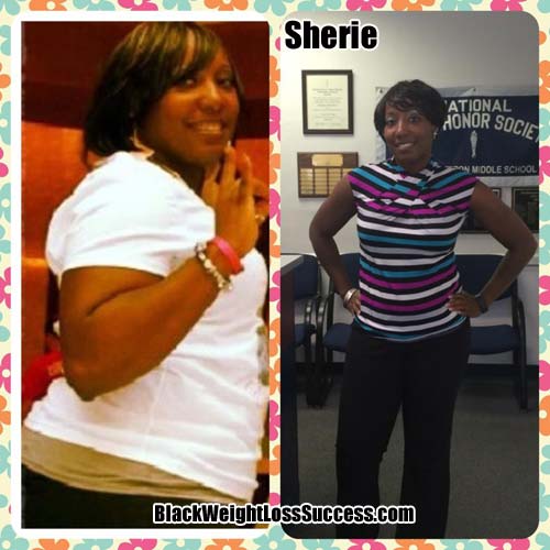 Sherie weight loss