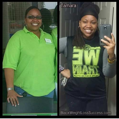 tamara weight loss success