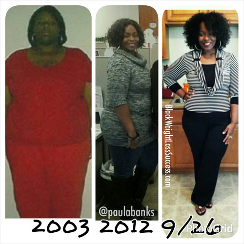 Paula weight loss transformation