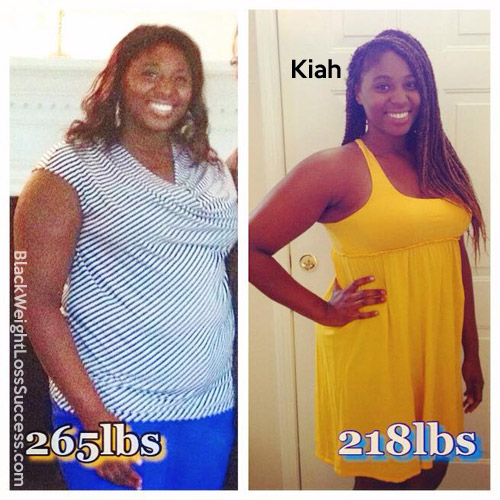 Kiah weight loss story