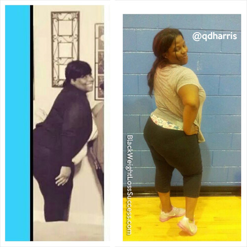 Quiana before and after