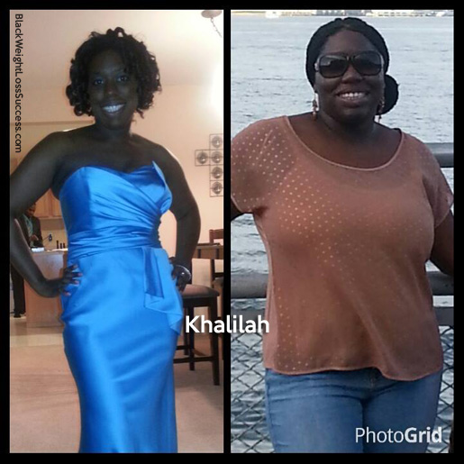 Khalilah before and after