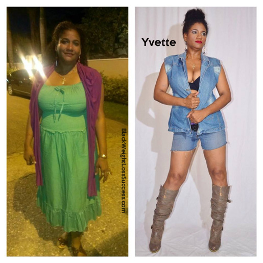 yvette before and after